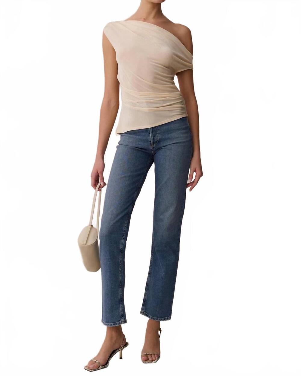 NEW FEW MODA myrine top in champagne